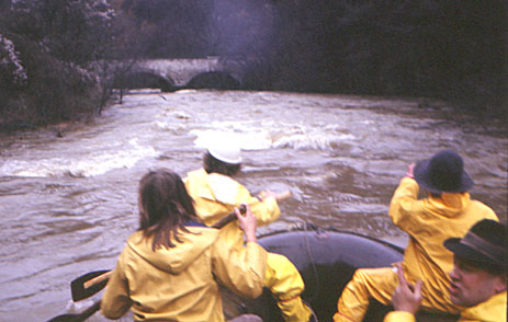 70er Jahre Rafting